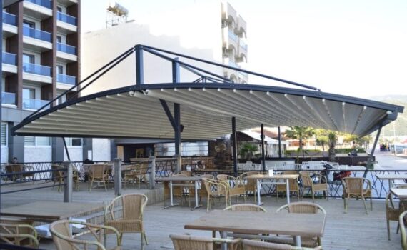 Pergola Askılı Tente Sistemleri
