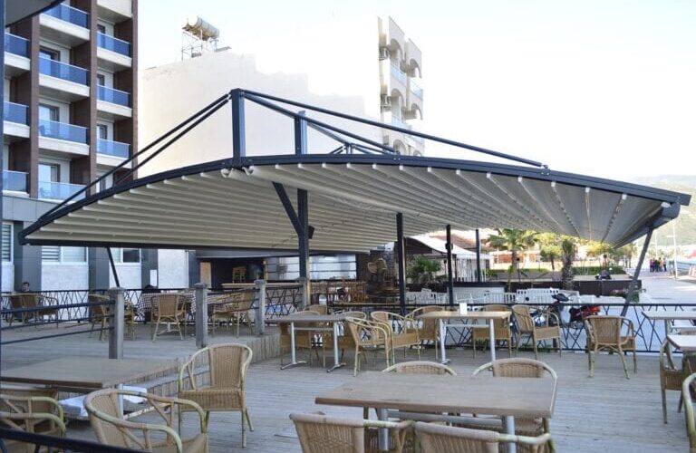 Pergola Askılı Tente Sistemleri