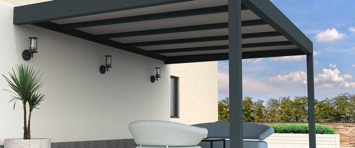 Duvar Tipi Pergola Akıllı tente