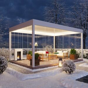 Jaluzili Kumandalı Pergola Tente