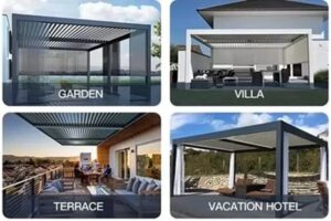 Otomatik Açılır Kapanır Pergola Tente